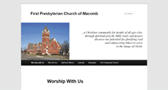 Desktop Screenshot of firstpresmacomb.org